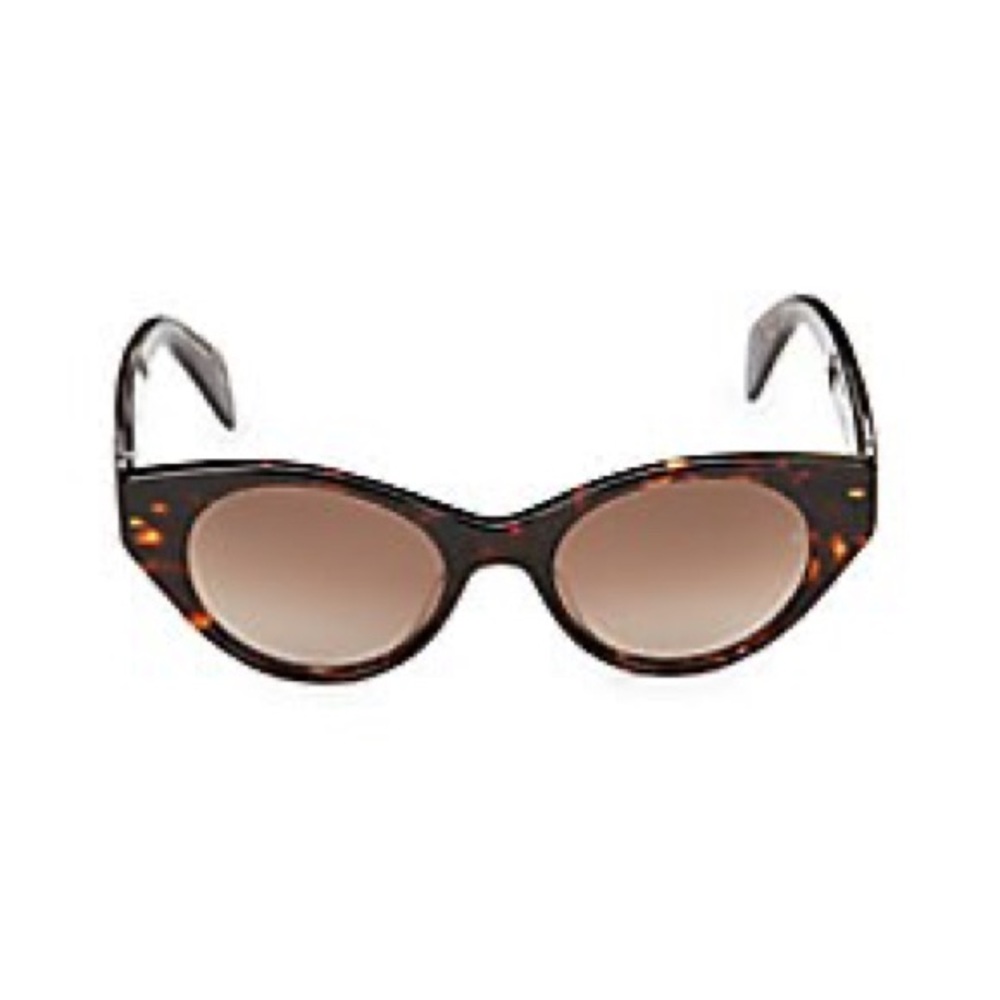 Rag & Bone Tortoise Shell Cat-Eye Sunglasses